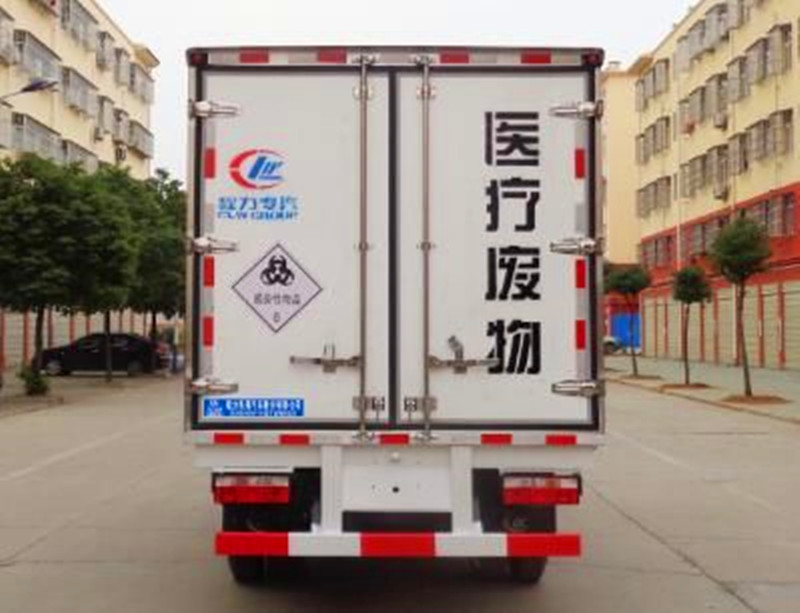 國(guó)六東風(fēng)多利卡醫(yī)療廢物轉(zhuǎn)運(yùn)車圖片2